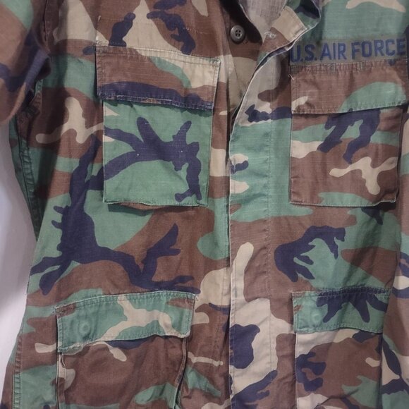 Camo Air Force Jacket Size Medium - Picture 3 of 9
